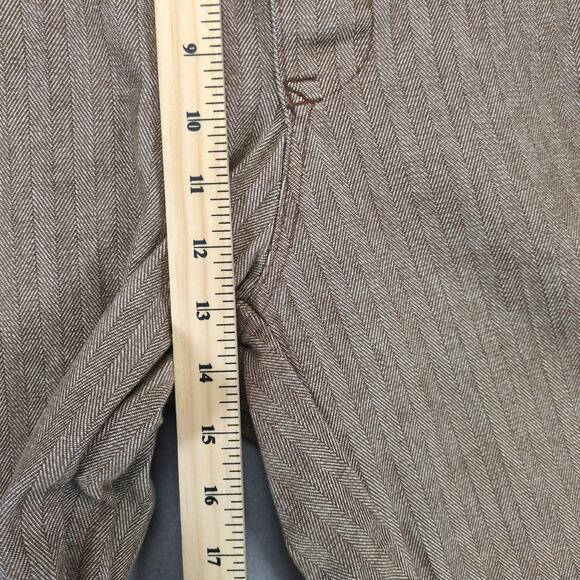 Vtg Horsefly's Old West Clothing TX Mens 42x30 Brown Tweed Bootcut Trouser Pants - Picture 7 of 10